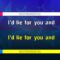I’d Lie For You (And That’s The Truth) – Meat Loaf (KARAOKE)