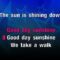 Good Day Sunshine – Beatles (KARAOKE)