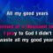 Good Years – Zayn (KARAOKE)