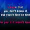 Treasure – Bruno Mars (KARAOKE)