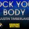 Rock Your Body – Justin Timberlake (KARAOKE)