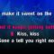 Keeps Getting Better – Christina Aguilera (KARAOKE)