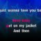 Like I Love You – Justin Timberlake (KARAOKE)