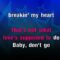 Don’t Go Breaking My Heart – Backstreet Boys (KARAOKE)