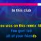 Love In This Club – Usher (KARAOKE)