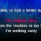 Walking Away – Craig David (KARAOKE)