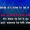 Let It Go – Devlin & Labrinth (KARAOKE)