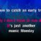 Manic Monday – Bangles (KARAOKE)