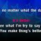 Better – Boyzone (KARAOKE)