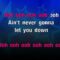 Never Gonna Let You Down – Colbie Caillat (KARAOKE)