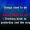 Southern Rain – Billy Ray Cyrus (KARAOKE)