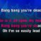 Bang Bang You’re Dead – Dirty Pretty Things (KARAOKE)