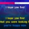 I Hope You’re Happy Now – Carly Pearce & Lee Brice (KARAOKE)