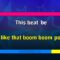 Boom Boom Pow – Black Eyed Peas (KARAOKE)