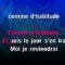 Comme D’habitude – Claude François (KARAOKE)