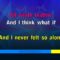 Never Felt So Alone – Labrinth ft Billie Eilish (KARAOKE)