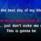 Best Day Of My Life – American Authors (KARAOKE)