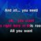 All You Want – Dido (KARAOKE)