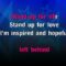 Stand Up For Love – Destiny’s Child (KARAOKE)
