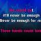 Never Enough – Loren Allred Greatest Showman) (KARAOKE)