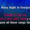 Songs About Rain – Gary Allan (KARAOKE)