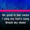 Be Good (Lion’s Song) – Gregory Porter (KARAOKE)