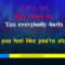 Everybody Hurts – Helping Haiti (KARAOKE)