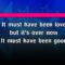 It Must Have Been Love – Roxette (KARAOKE)