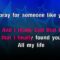 All My Life – K-Ci & JoJo (KARAOKE)