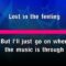 Lost In The Feeling – Mark Chesnutt (KARAOKE)