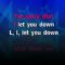 Let You Down – NF (KARAOKE)