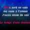 La Javanaise – Serge Gainsbourg (KARAOKE)