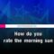 Morning Sun – Robbie Williams (KARAOKE)