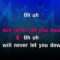 I Will Never Let You Down – Rita Ora & Calvin Harris (KARAOKE)