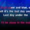 Last Day Under The Sun – Volbeat (KARAOKE)