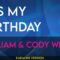 It’s My Birthday – WillIAm & Cody Wise (KARAOKE)