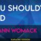 You Should’ve Lied – Leeann Womack (KARAOKE)