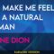 You Make Me Feel Like A Natural Woman – Celine Dion (KARAOKE)