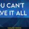 You Can’t Have It All – Ash (KARAOKE)