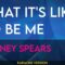 What It’s Like To Be Me – Britney Spears (KARAOKE)