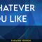 Whatever You Like – T I (KARAOKE)