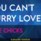 You Can’t Hurry Love – Dixie Chicks (KARAOKE)