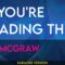 If You’re Reading This – Tim McGraw (KARAOKE)