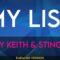 My List – Toby Keith & Sting (KARAOKE)