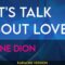 Let’s Talk About Love – Celine Dion (KARAOKE)