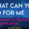 What Can You Do For Me – Utah Saints Vs Drumsound & Bassline Smith (KARAOKE)