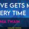 Love Gets Me Every Time – Shania Twain (KARAOKE)