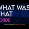 What Was That – Lorde (KARAOKE WITH VOCAL GUIDE)